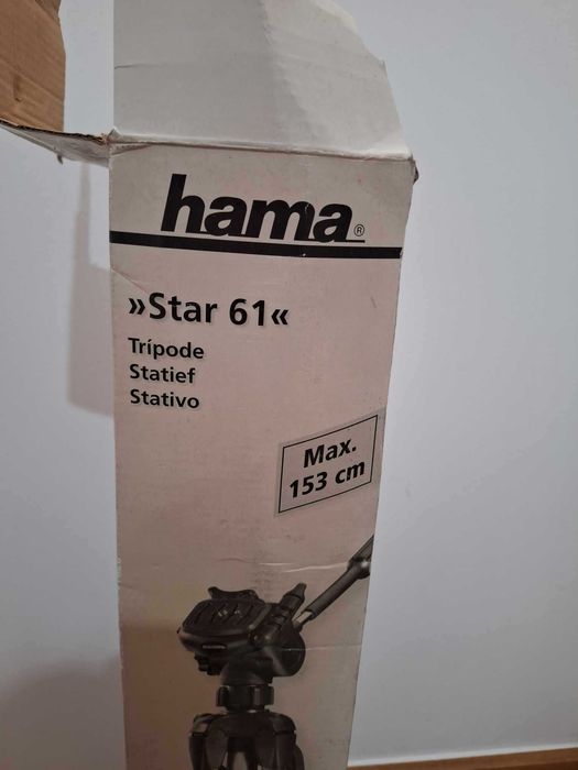 Tripé para fotografia e vídeo (Hama Star 61)
