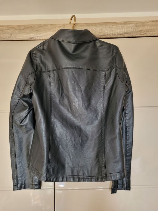 kurtka damska ekoskóra czarna gareda l xl nowa