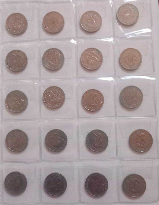Lote 20 coleções - 5 esc. 1963 a 1986