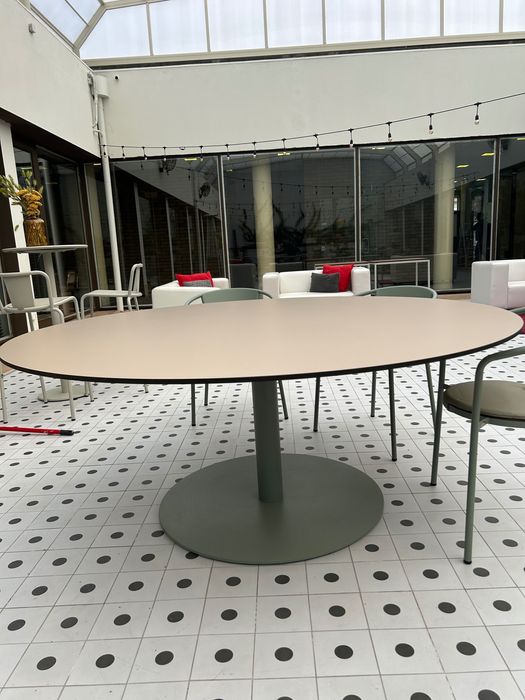 Conjunto de mesas e cadeiras verde - Adico