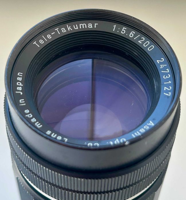 Asahi Pentax Tele-Takumar 200mm F5.6 M42