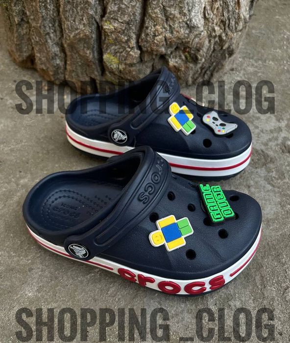 Crocs Bayaband Kids Дитячі Крокси Сабо Топ Продажів Джибітси