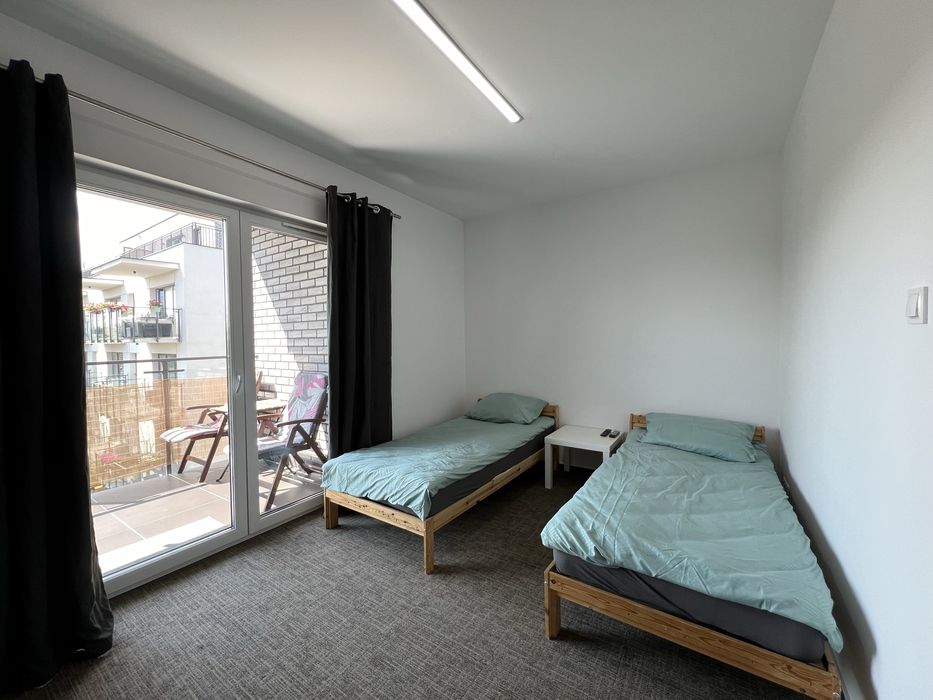 Mieszkanie w centrum z dużym balkonem