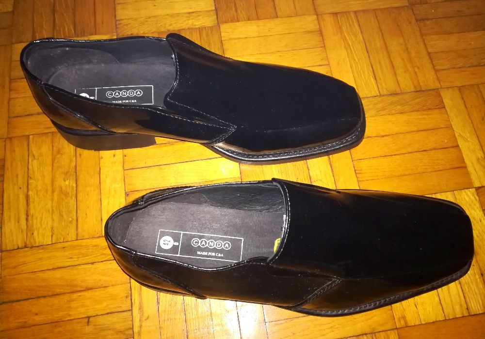 Buty męskie, mokasyny, lakierki CANADA, rozmiar 42. Polecam !!!