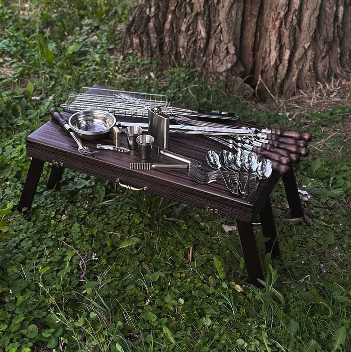 Набір шампурів ПУМА 2.0 BS94 з сумкою Набор шампуров в кейсе