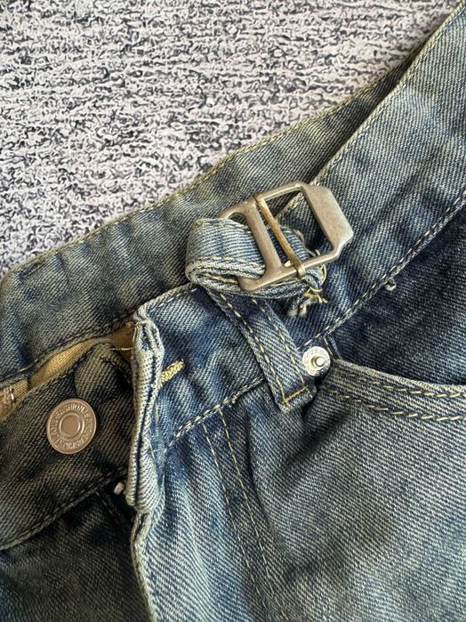 Джинси Project GR Double Jeans Camo Destroyed Balenciaga type