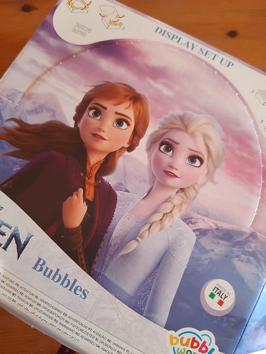 Tubo Bolinhas de Sabão Frozen - Novos