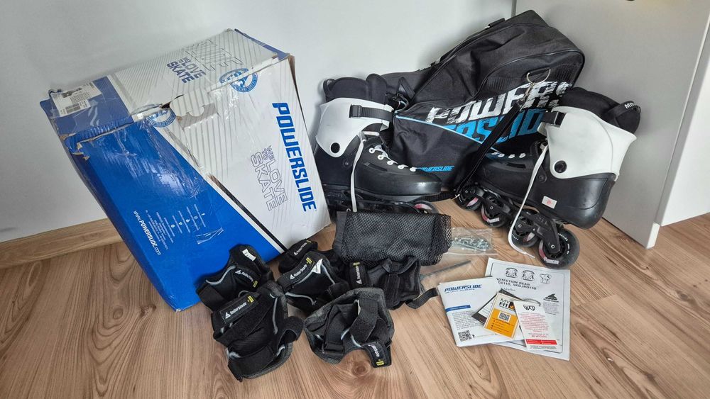 Rolki Powerslide Zoom 80 PRO + ochraniacze + torba OKAZJA!