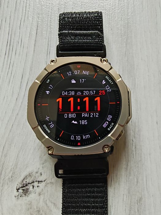 Zegarek, smartwatch Amazfit T-Rex ultra 2, jak nowy, gwarancja 19 miesięcy
