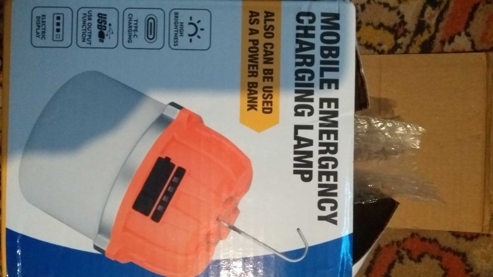 Power bank лампа аккумуляторная usb туристическая походная