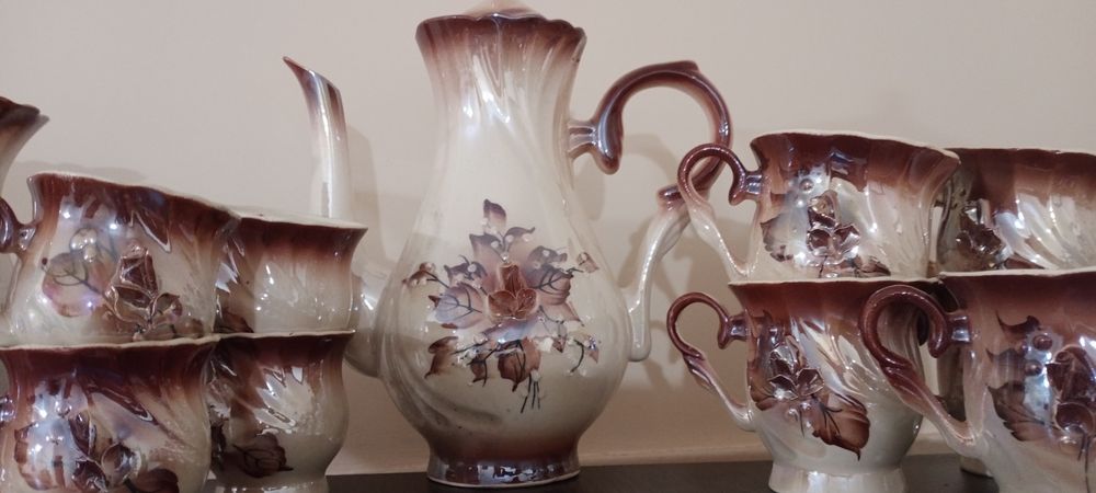 Сервіз ручної роботи чайно-кавовий