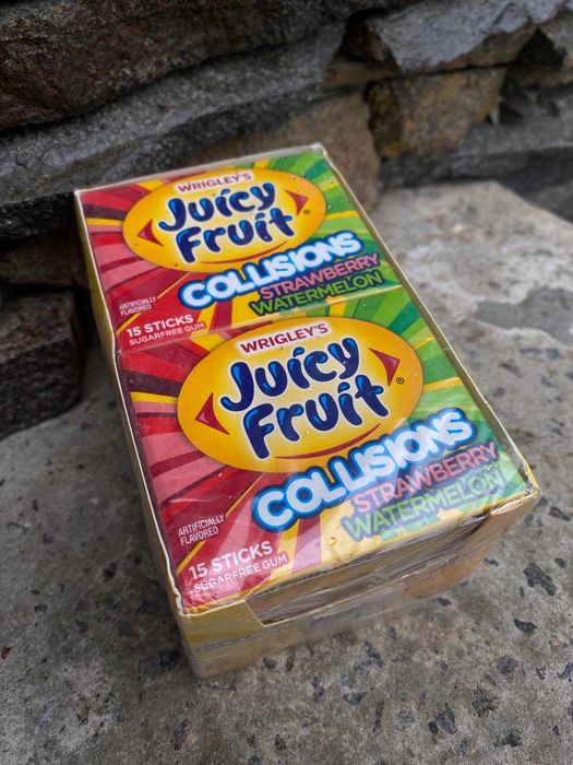 Жуйки Wrigley's Doublemint Juicy Fruit USA: 105 грн