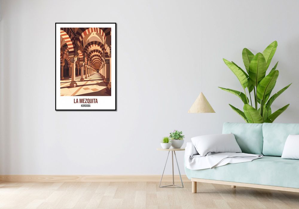 Plakat 68x98cm La Mezquita
