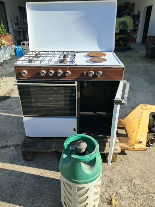 Fogão a gaz com botija
