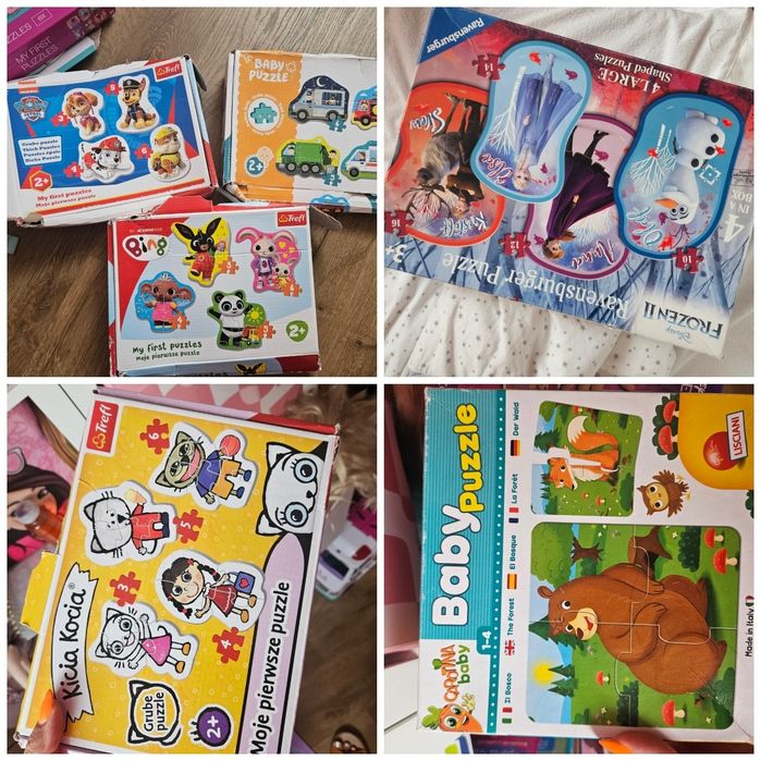 Zestaw zabawek dla niemowląt do 4 latek