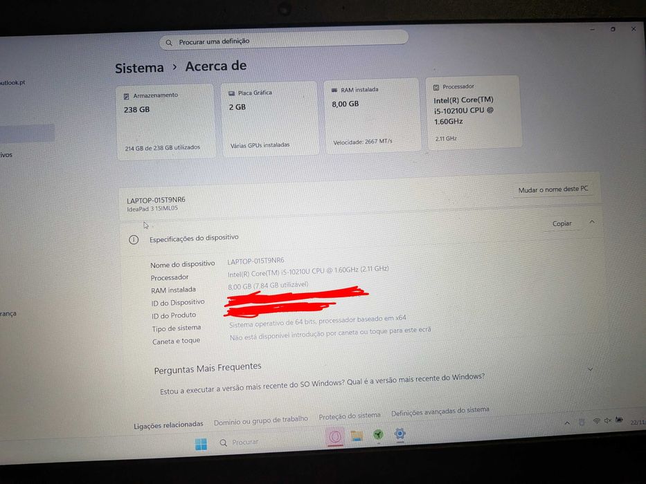 LAPTOP escolar com bom funcionamento