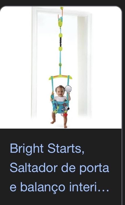 Baloiço/Saltador de porta bebé