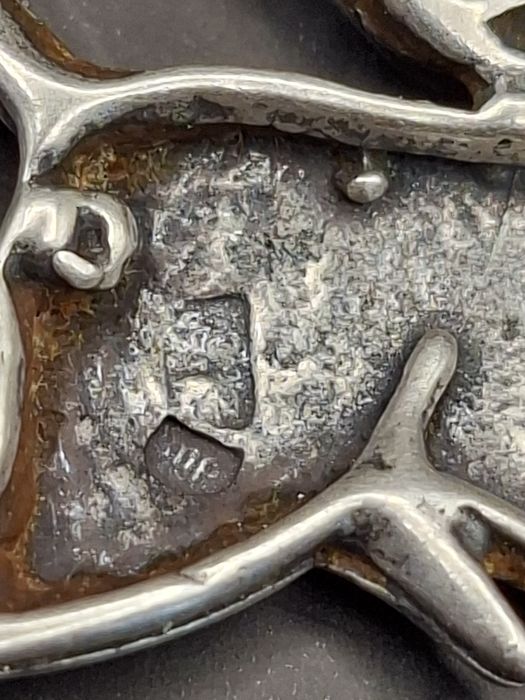 Zawieszka srebro byk