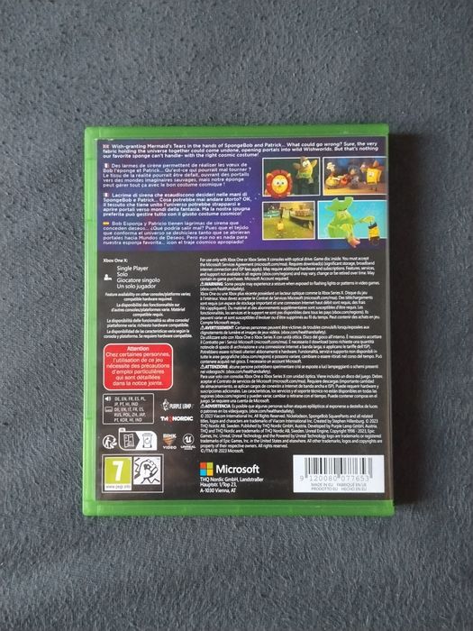 Spongebos Squarepants Cosmic Shake Xbox One