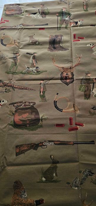 Toalha de Mesa - Motivos de Caça - MADE IN BELGIUM
