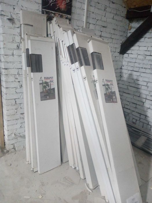 Parapety PVC wewnętrzne unicell biały wymiary 20x186