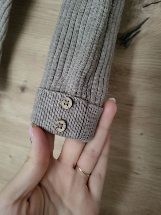 Sweterkowe legginsy C&A rozm. 68