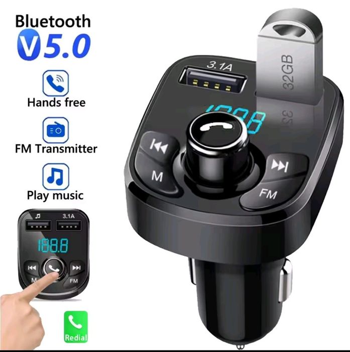 Nowy transmiter FM bluetooth
