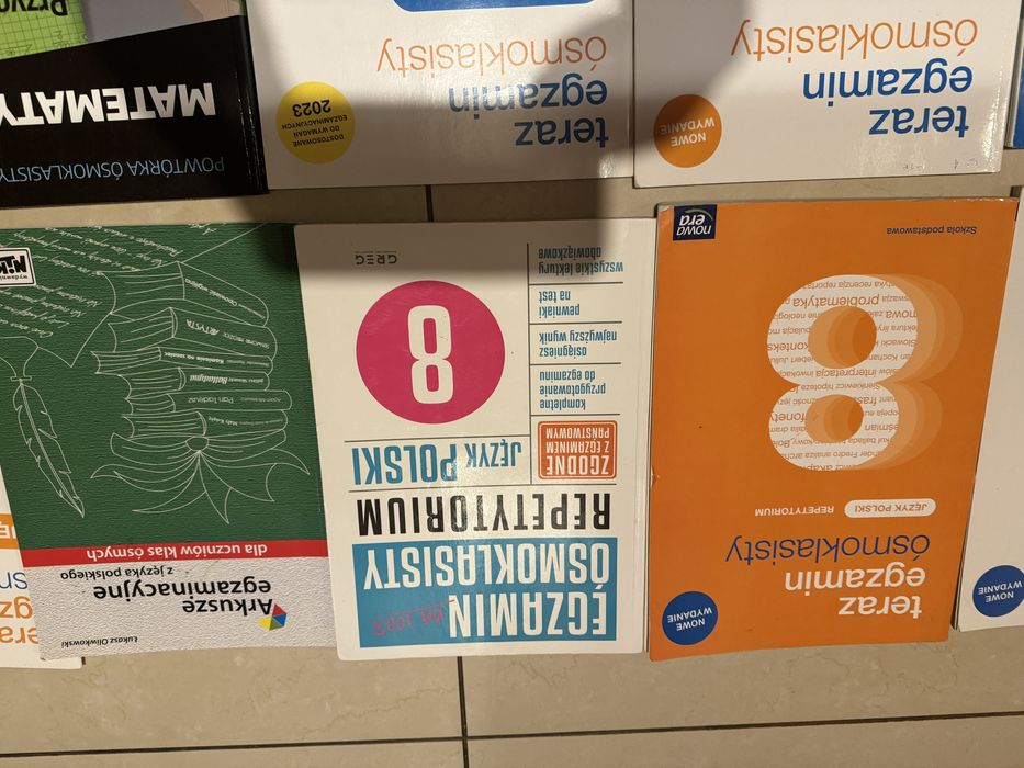 Repetytoria 8 klasa matematyka i angielski