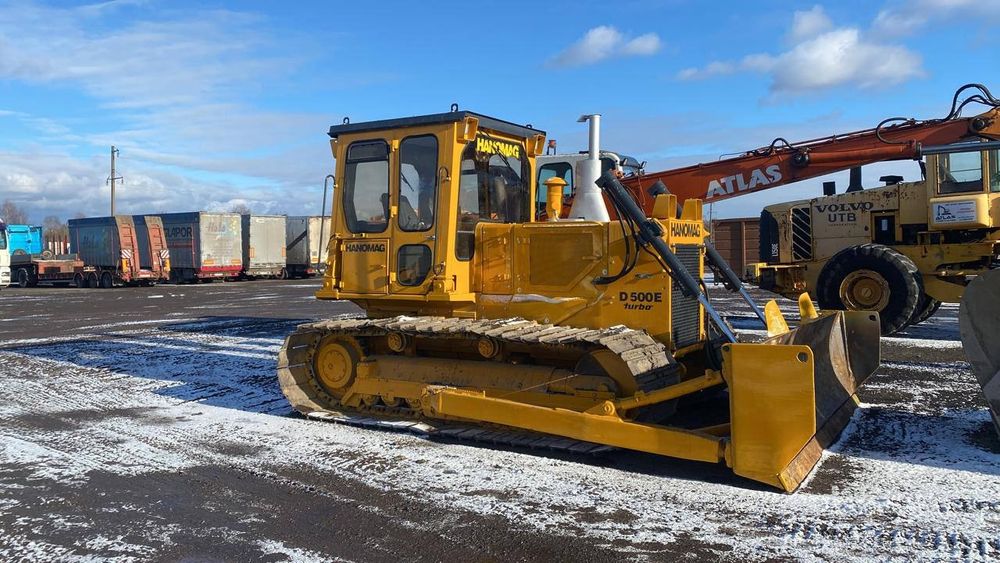 Бульдозер Hanomag D500E turbo,