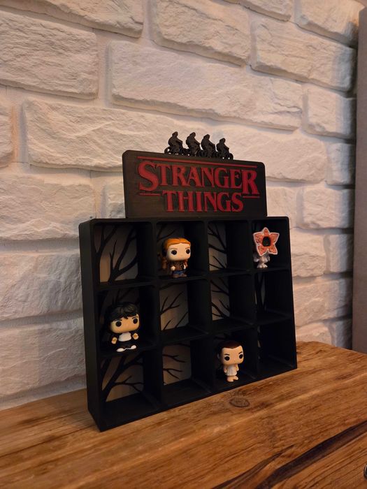 Półka na figurki Kinder Joy - Stranger Things