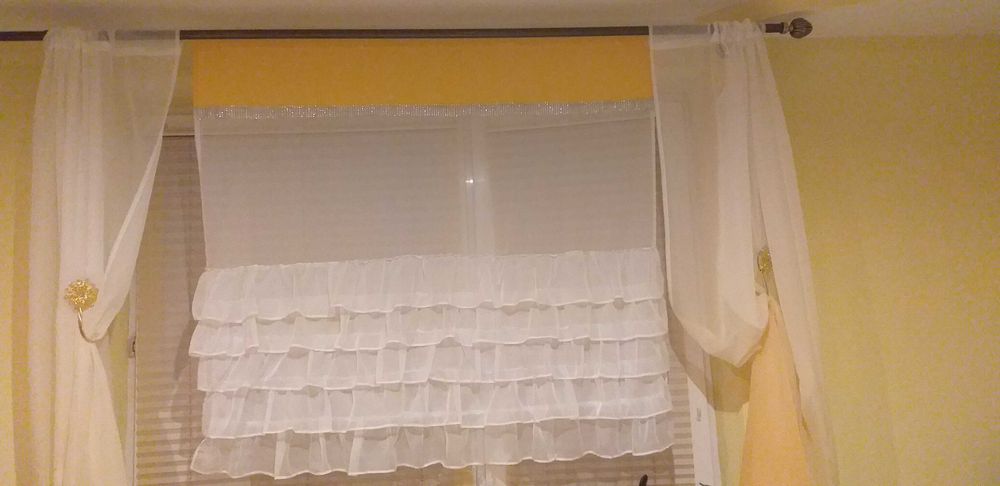 Firana panel z falbanki