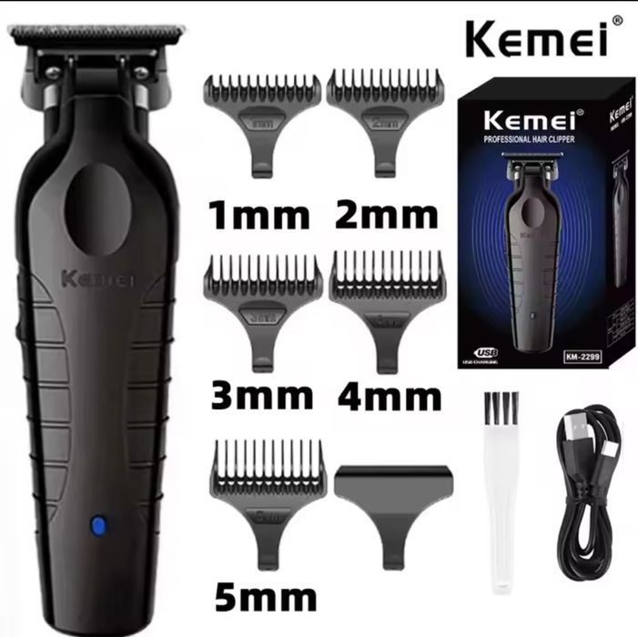 Триммер машинка для стрижки Kemei KM 2299