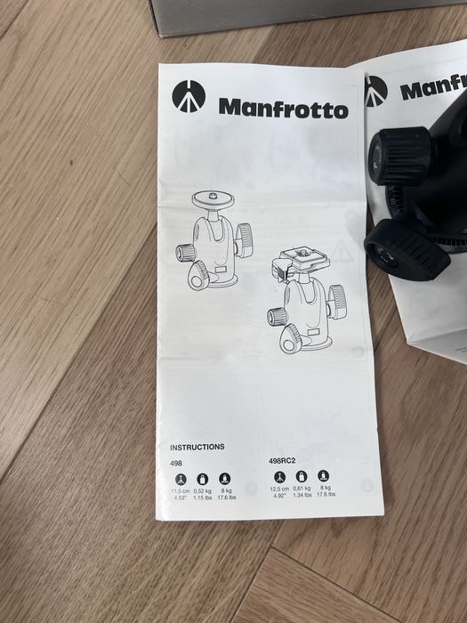 Głowica kulowa 498RC2 Manfrotto