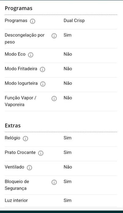 Micro-ondas WHIRLPOOL com garantia