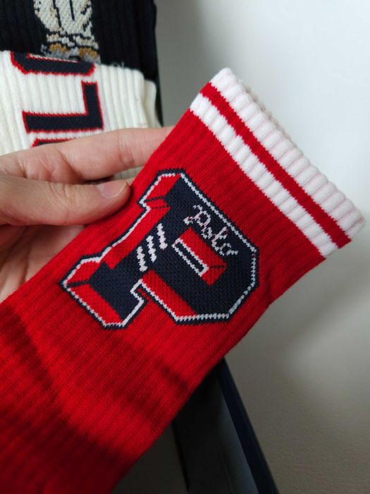 Набір шкарпеток polo ralph lauren 3 пари оригінал, трендові шкарпетки