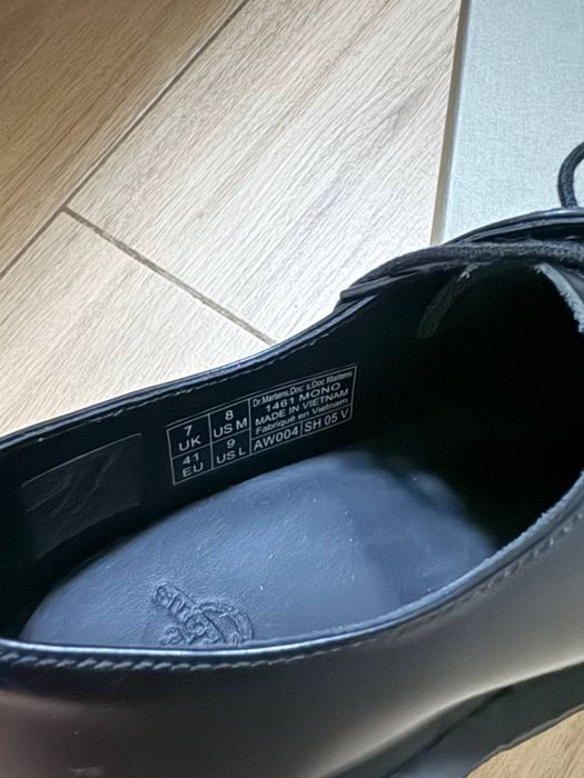 Dr. Martens туфлі чорні