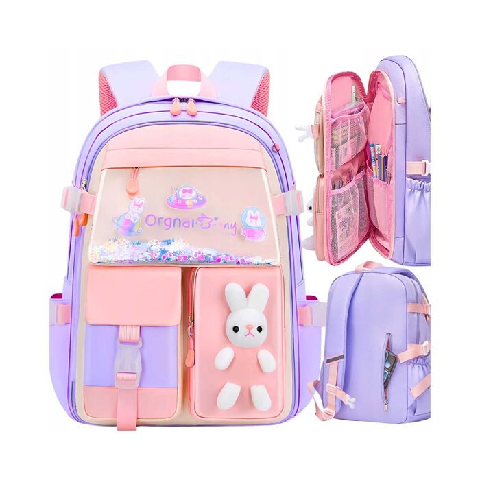 plecak szkolny tornister dla dziewczynki młodzieżowy pojemny duży fv