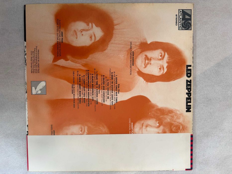 Led Zeppelin – Led Zeppelin I Winyl Japan | Atlantic P-6516A