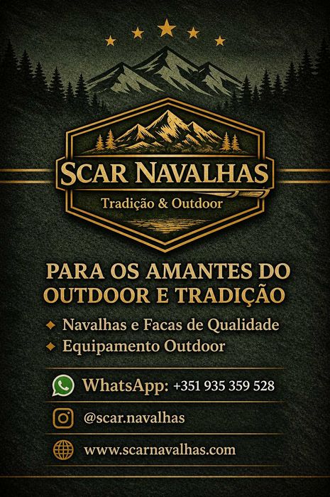 Navalha Martins LINHAGEM 54 – Oliveira Titânio