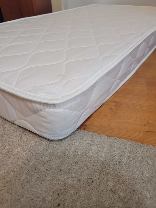 Materac dla dziecka do łóżeczka rozm. 115x55 cm wys. 9 cm kokos