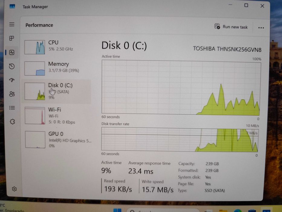 Toshiba Tecra Z40-C - i5-6200U 2.3Ghz + 256SSD + 16GB
