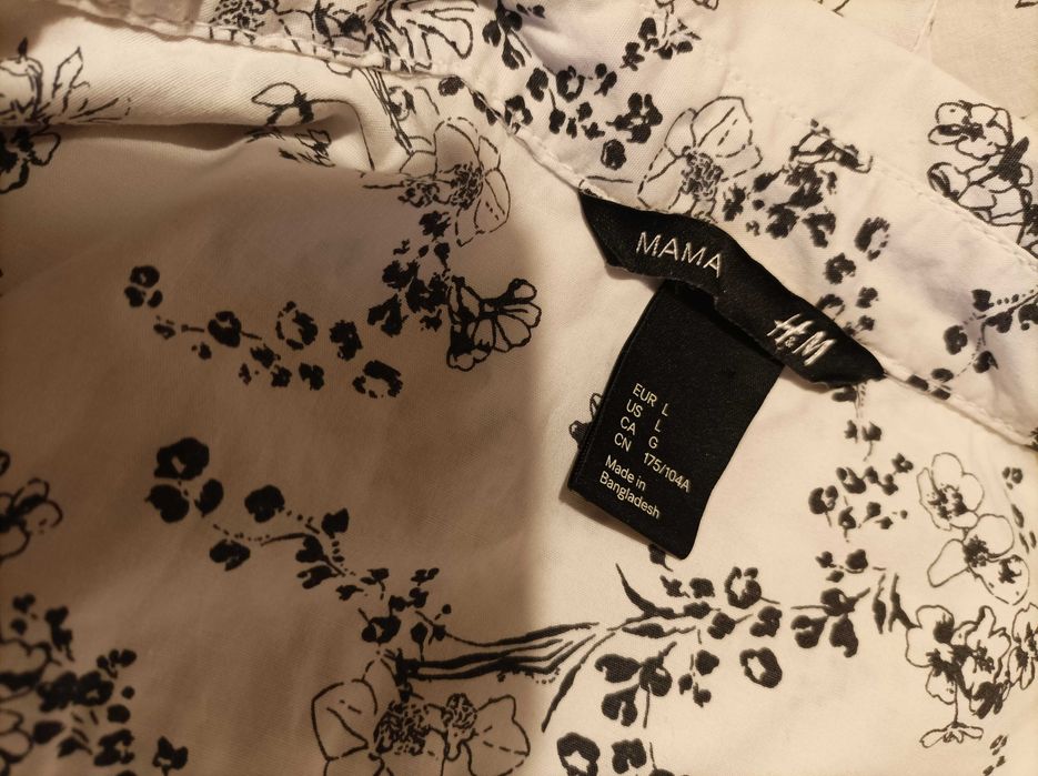 Bluzka biała H&M Mama rozm L