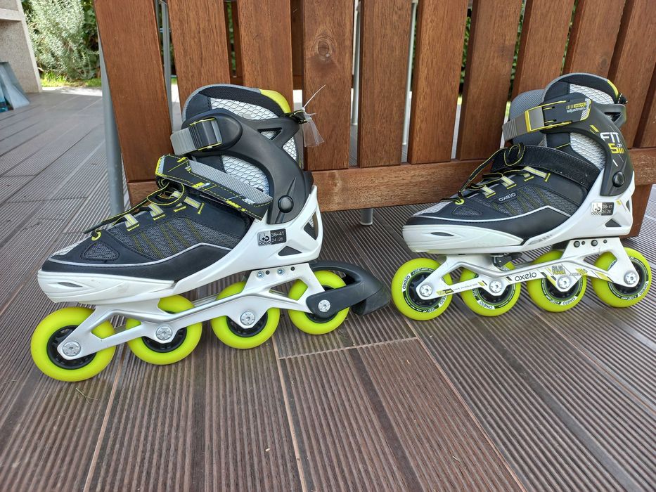 Patins em linha de criança Decathlon (Tam. 38-41) - Como Novos (Braga)