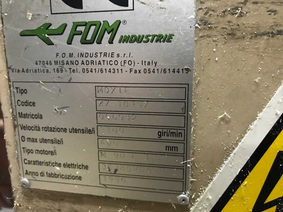 Piła dwugłowicowa FOM automatyczny rozsuwana, sprawna