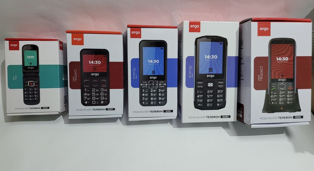 Ergo F241 Black, Red Новий! (Можливо ОПТОМ)