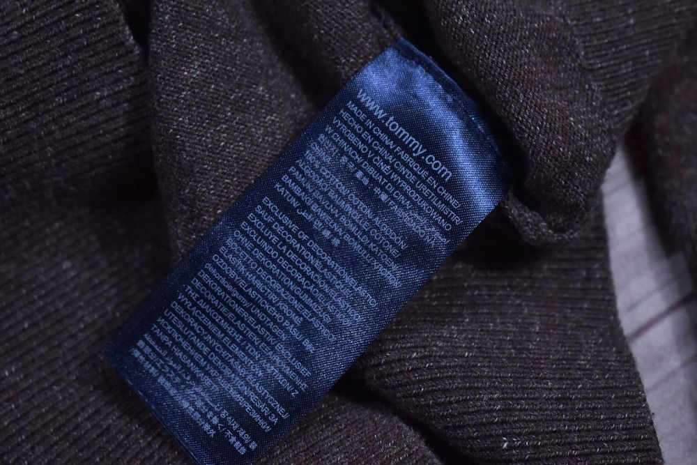 Tommy Hilfiger Męski Bawełniany Sweter Premium / L