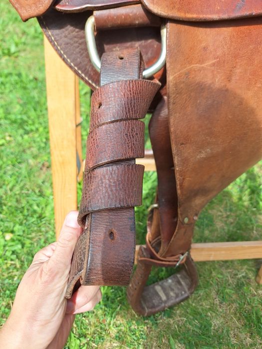 Siodlo westernowe, krótkie, szerokie FQH