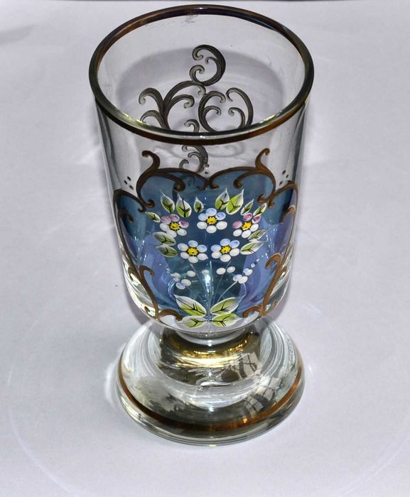 Copo em cristal Antigo da Bohemia