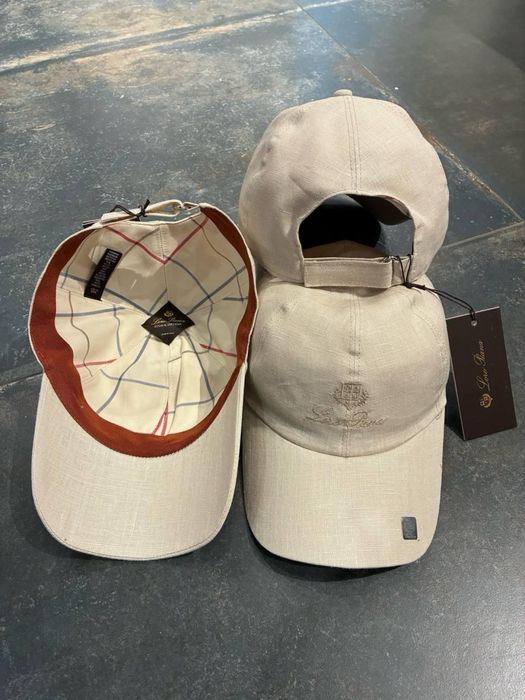 Чоловіча лляна кепка loro piana lp