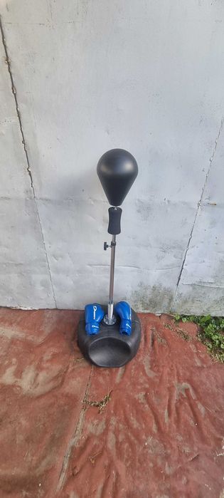 Підлогова боксерська груша 160 см. Органічна шкіра. Ідеальний стан